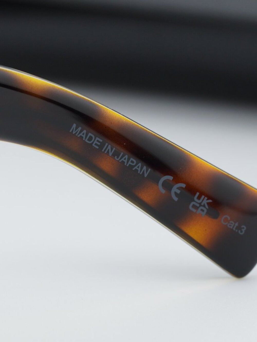 Saint Laurent SL660 002 Unisex Rectangle Sunglasses - Havana / Grey - Picture 12 of 13